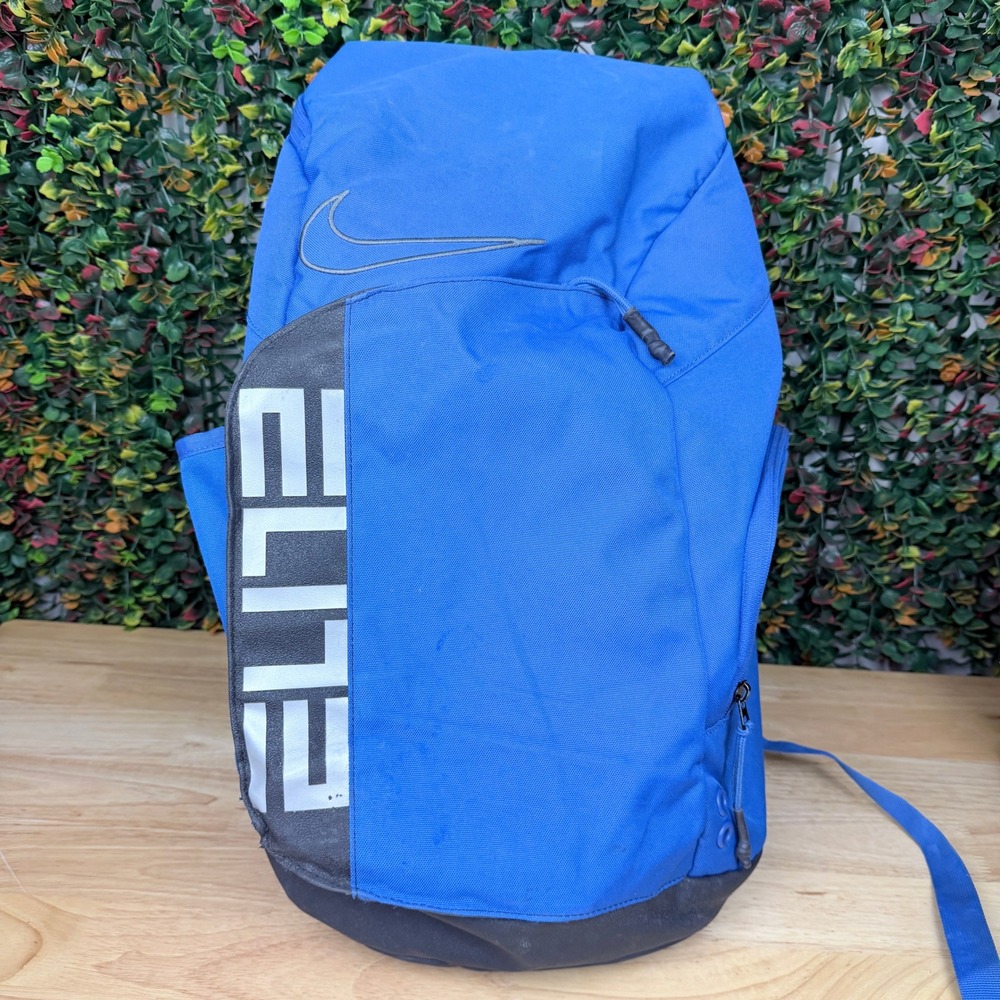 Nike Hoops Elite Pro Basketball Backpack Royal Blue Black BA6164-481
